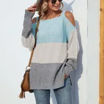 Striped Blue