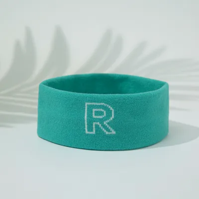 Stretch Sports Sweat absorbent Knitted Hair Band Lake Blue R - Shop at LoveMi