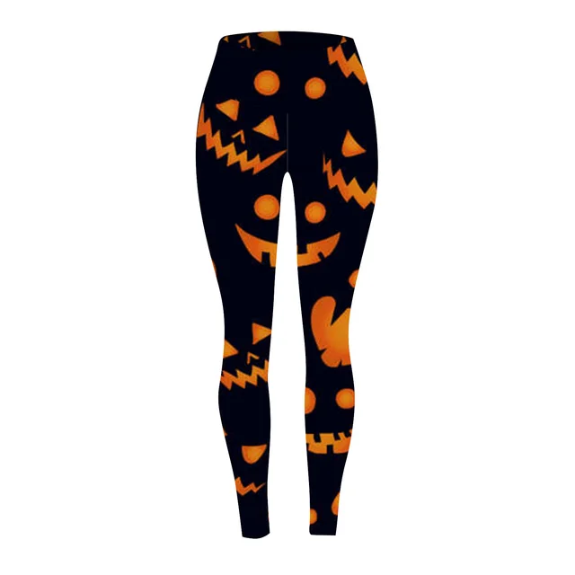 Women's Fashion Halloween Digital Printing Skinny Leggings Yjk H4096 - Shop at LoveMi