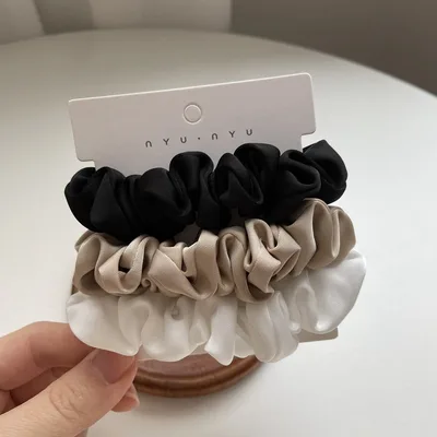 Elegant Silky Satin Simple French Hairtie Type A - Shop at LoveMi