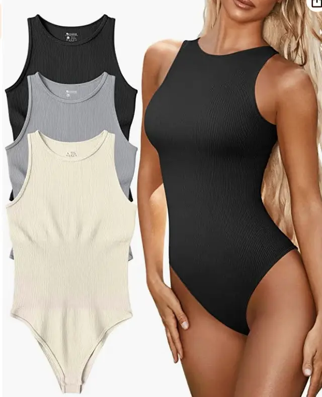 Summer Tight Sleeveless Sunken Stripe Jumpsuit Black - Shop at LoveMi