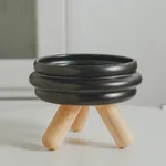 Matte Black Food Bowl