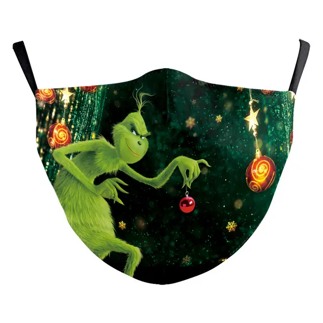 Christmas Funny Digital Printing Double layer Dust Mask B178 1108 - Shop at LoveMi