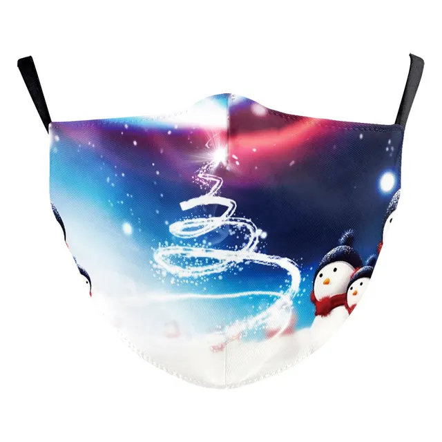 Christmas Light Shadow Digital Printing Double layer Dust Mask B178 1091 - Shop at LoveMi