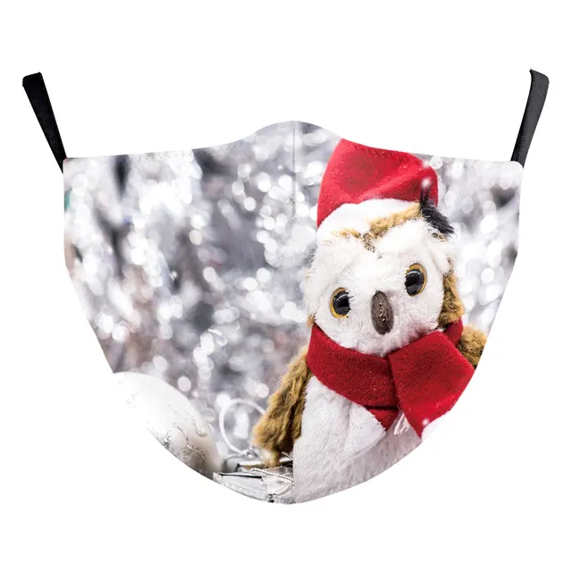Christmas Digital Printing Double layer Dust Mask B178 1074 - Shop at LoveMi