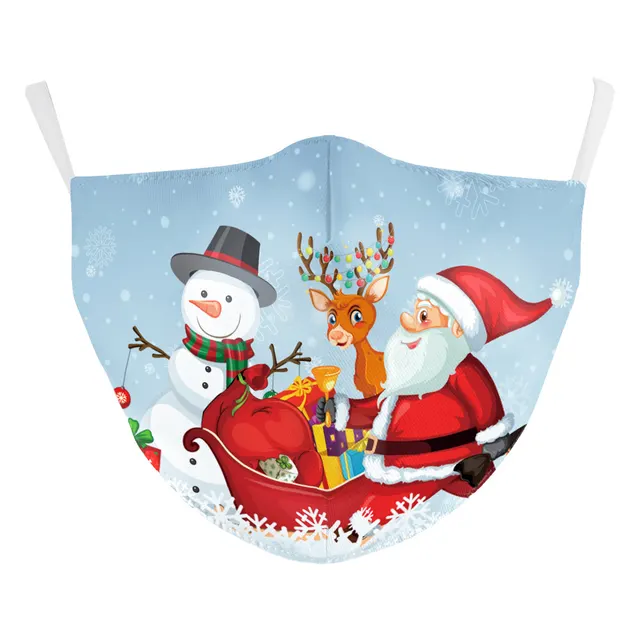 Christmas Digital Printing Double layer Dust Mask B178 1064 - Shop at LoveMi