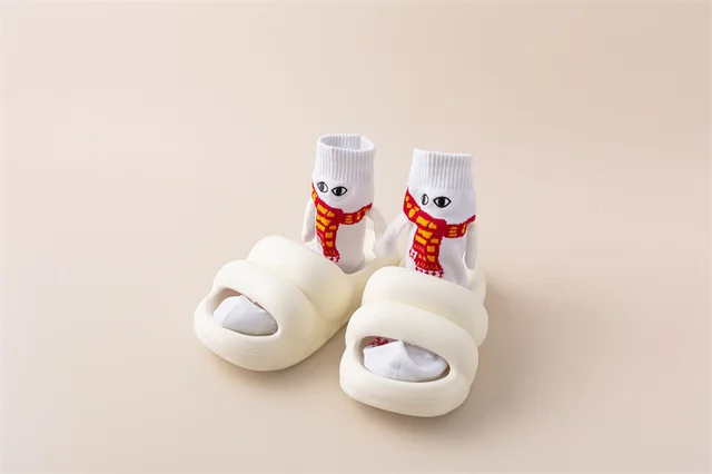 Women's Fashion Simple Christmas Hand Socks Scarf White Opp Packaging - Shop at LoveMi