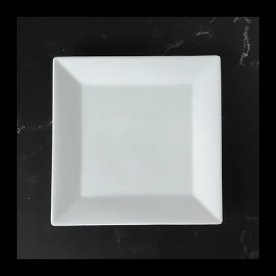 Creative Simple White Nordic Style Square Plate Ceramics 10 Inch Square Plate Dish - Shop at LoveMi