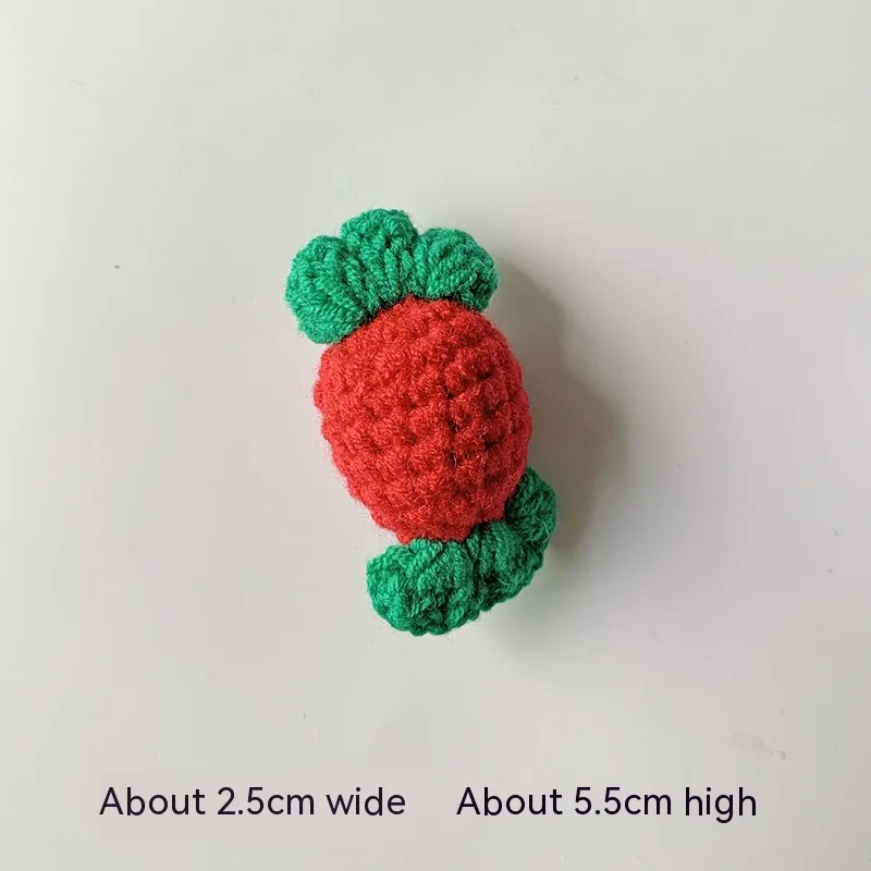 Wool Crocheted Christmas Hair Accessories Candy - Shop at LoveMi