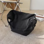 Women's Fashion All-match Shoulder Messenger Bag - Black