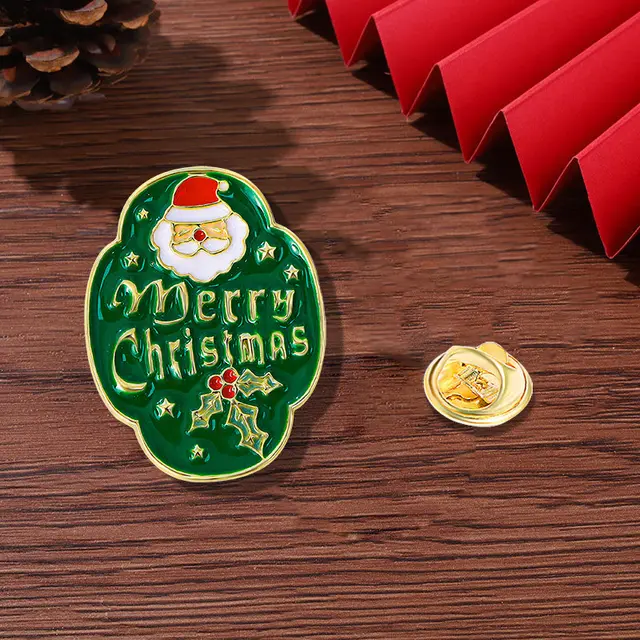 Cartoon Christmas Brooch For Men And Women Cz0135 4 - Shop at LoveMi
