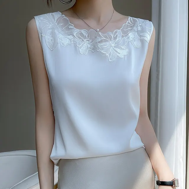 Real Silk Waistcoat Sling White - Shop at LoveMi