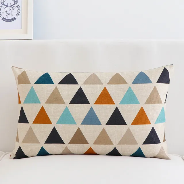 Cushion Car And Office Chair Long Shape Pillow Cover Xbo 011 - Shop at LoveMi