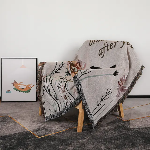 Spring And Autumn Retro Affordable Luxury Style Four Seasons Blanket Friendship - Shop at LoveMi