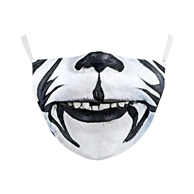 Wansheng Face Animal Digital Printing Double layer Dust Mask B178 291 - Shop at LoveMi