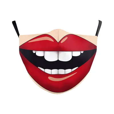 Digital Printing Wansheng Face Mask Skull Double layer Dust Mask B178 157 - Shop at LoveMi