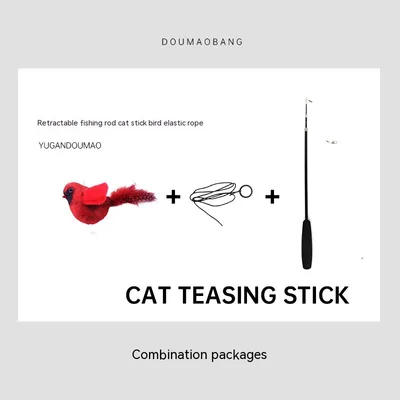 Cat Pets Toy Relieving Stuffy Simulation Plush Pet Products Red 3 Style - Shop at LoveMi