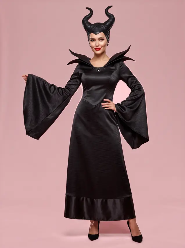 Dark Fairy Queen Halloween Costume for Women Black - Shop at LoveMi