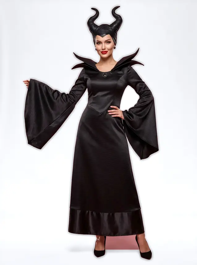 Dark Fairy Queen Halloween Costume for Women Black - Shop at LoveMi