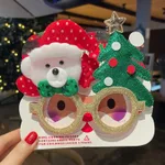 Bear Christmas Tree Glasses