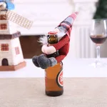 Christmas Decoration Supplies Santa Claus Bottle Cap - Gjt157 Red