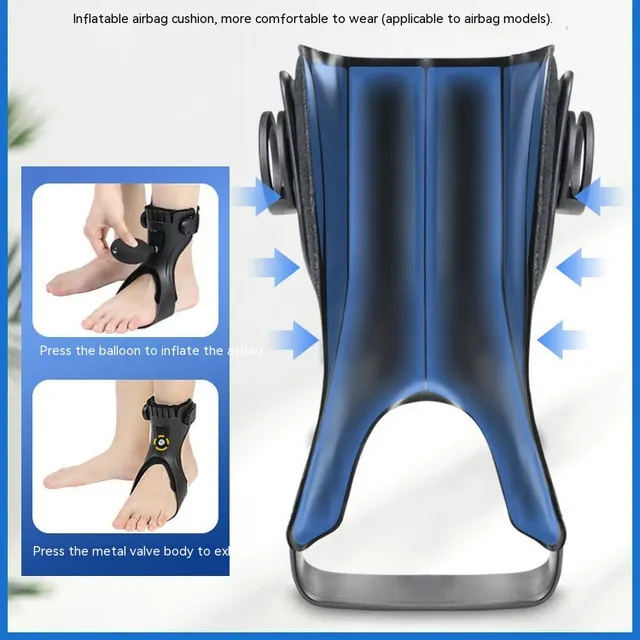 Foot Drop Orthosis Stroke Hemiplegia Rehabilitation Training Release Buckle Left Side - Shop at LoveMi