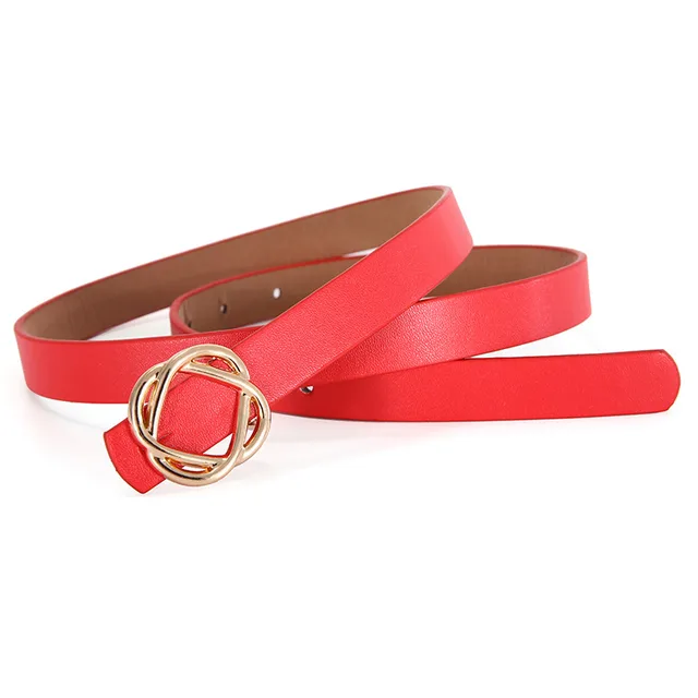 Women's Belt Leisure Stylish Sweet All match Red - Shop at LoveMi