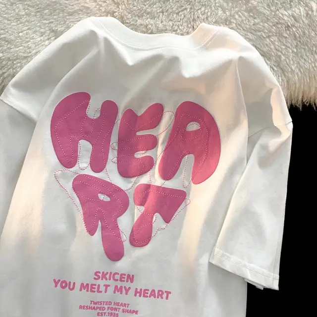 Style Harajuku Style Half Sleeve Top White - Shop at LoveMi