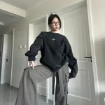 Black Spring And Autumn Style