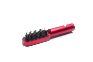 Hair Straightener USB Wireless Charging - Red