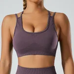 Dark Purple Bra
