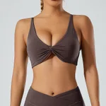 Dark Coffee Color Bra