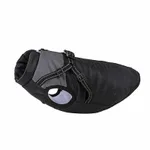Warm Dog Clothes Thick Polar Fleece Pet Coat - Graphite Color Black - View 1