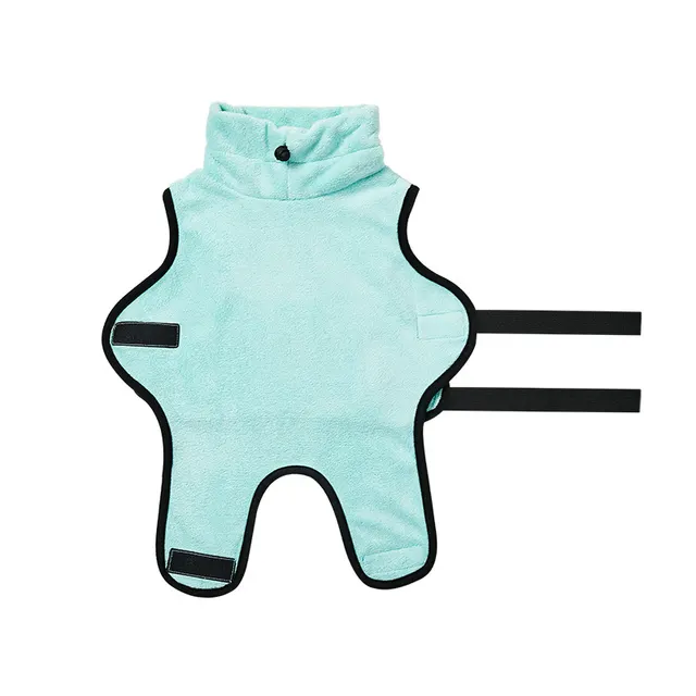 Pet Towel Thick Microfiber Absorbent Bathrobe Blue - Shop at LoveMi
