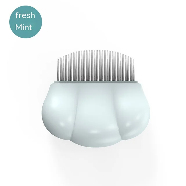 Dog Grooming Comb Comfortable Pet Small Lice Flea Combs Universal Shedding Brush Shell Comb Removes Tangles For Dogs Rabbit Pets Products Fresh Mint - Shop at LoveMi