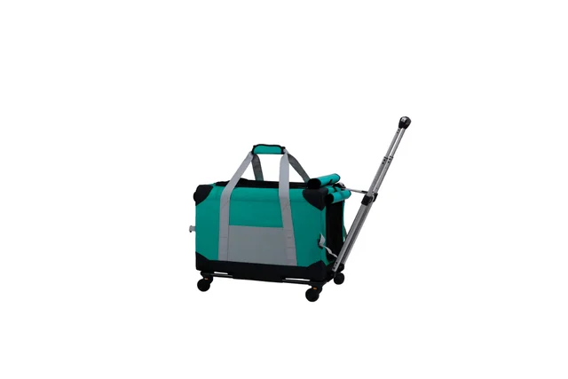 Portable Car Pet Trolley Bag For Going Out Green - Shop at LoveMi