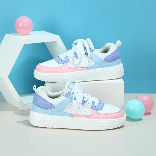 Couple Platform Sneakers Soft Bottom Comfortable White - Shop at LoveMi