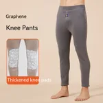 Men'S Knee Pads Light Gray