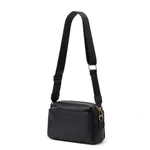 Women's Shoulder Crossbody Multi-zipper Bag - Black