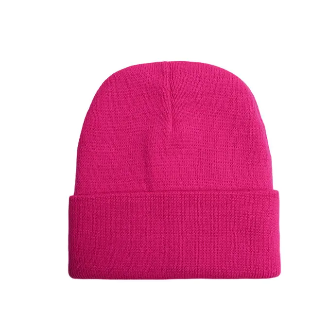 Simple And Fashionable Pullover Hat Rose Red - Shop at LoveMi