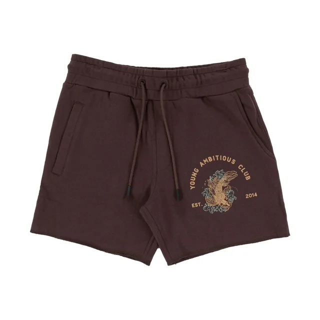 Summer New Men's Sports Leisure Training Cotton Shorts Brown - Shop at LoveMi