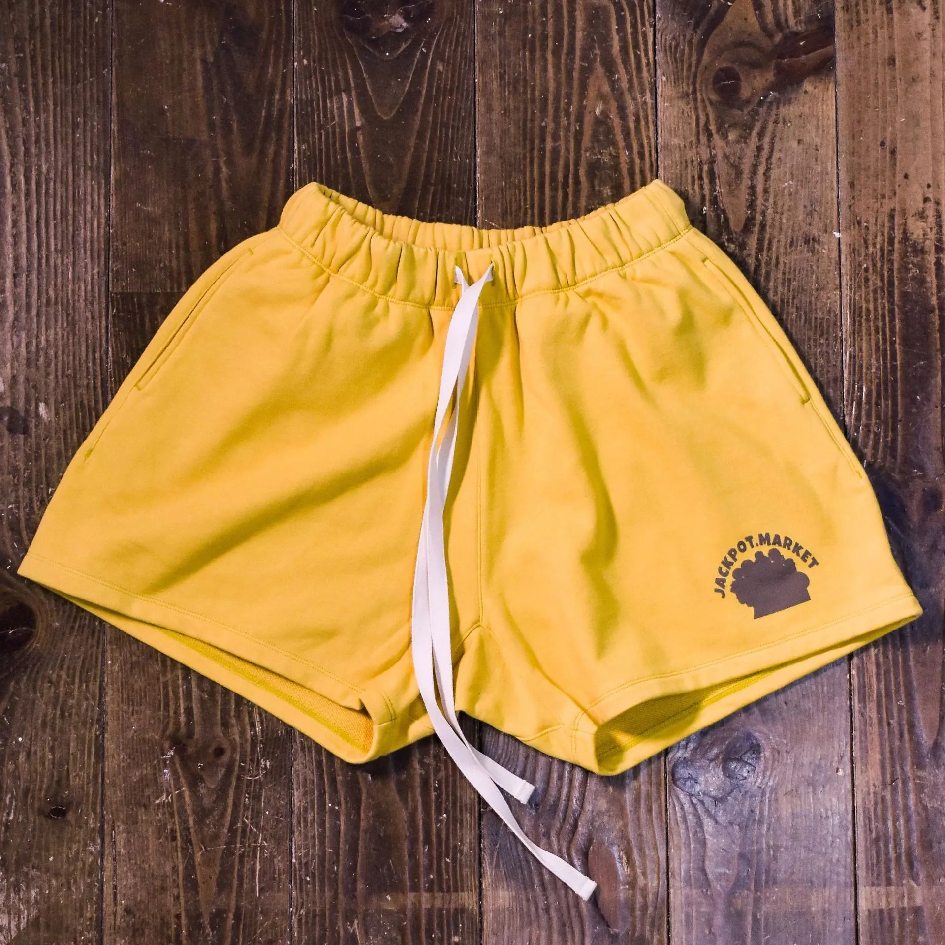 Sports Casual Basketball Shorts Men's Running Training Wear - Yellow