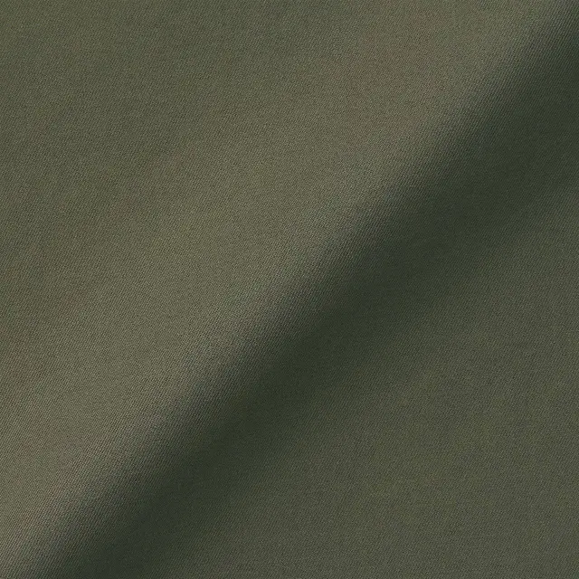 Non printed Cotton Double breasted Wide Windbreaker Waterproof Large Coat Smoked Green - Shop at LoveMi