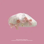 Beige Cloud Bow