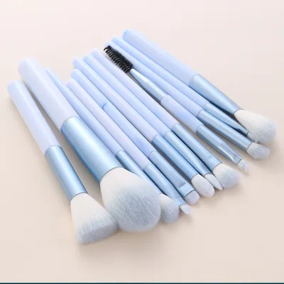 12 piece Clear Sky Makeup Brush Set 12 Clear Sky Bare Brushes - Shop at LoveMi