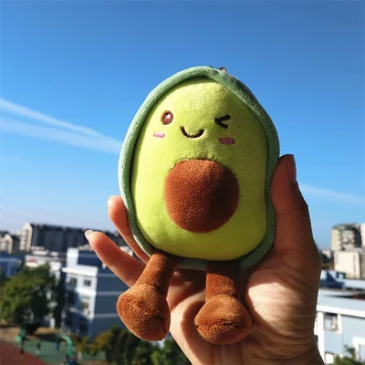Avocado Plush Toy Key Chain Coffee Egg Avocado - Shop at LoveMi