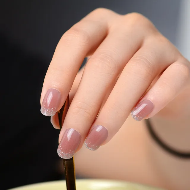 Summer Gel UV Nail Polish Nail Sticker Blush Jk323 - Shop at LoveMi