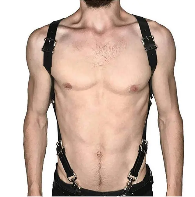 Men's Shoulder Strap Costume Accessories Black - Shop at LoveMi