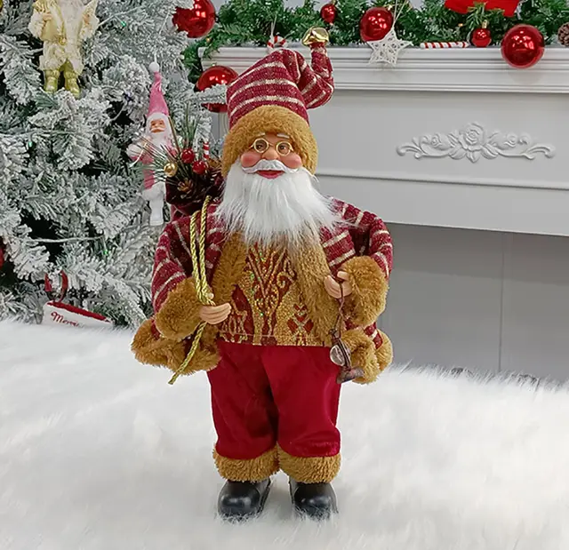Household Fashion Doll Christmas Decorations Wine Hongjin - Shop at LoveMi