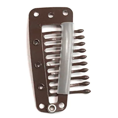 Baking Paint For Metal Ornament Connect Barrettes Dark Brown - Shop at LoveMi